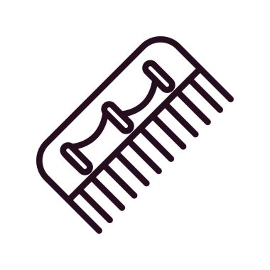 Tarak simge vektör çizim