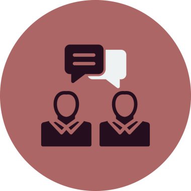 İnsan simgesinin vektör illüstrasyonu