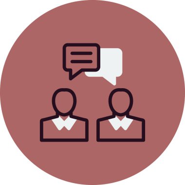 İnsan simgesinin vektör illüstrasyonu