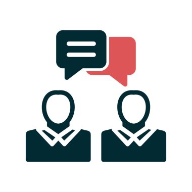 Web ve mobil uygulama tasarımınız için beyaz arkaplanda izole edilmiş sohbet simgesi vektörü, konuşma balonu logosu kavramı