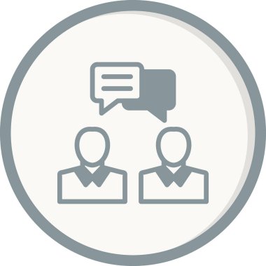 İnsan simgesinin vektör illüstrasyonu