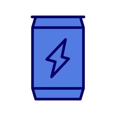 Yiyecek ve içecek ikonunun vektör illüstrasyonu