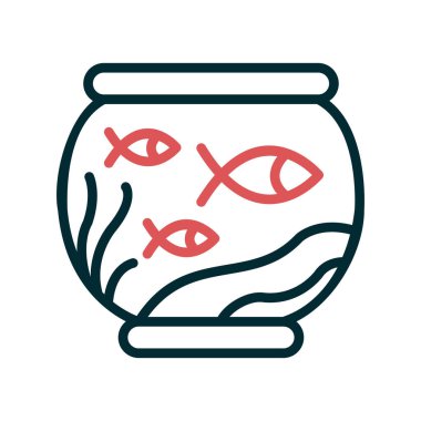 Balık vektör simgesi. Modern illüstrasyon grafik ve web tasarımı için izole edildi.