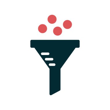 Simge vektör çizim huni