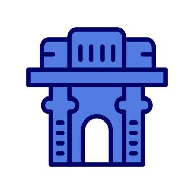 Yapı simgesinin vektör illüstrasyonu