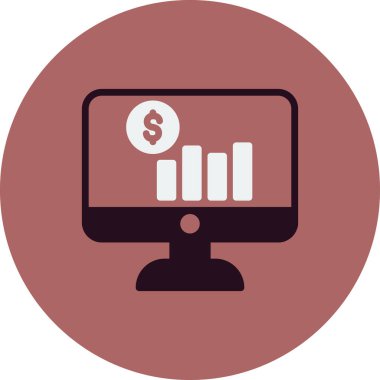 seo modern simgesinin vektör illüstrasyonu