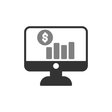 iş grafiği vektör illüstrasyonu