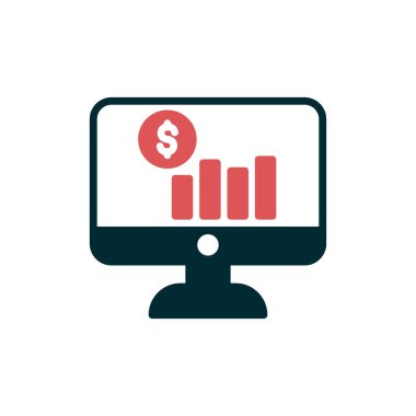 iş grafiği vektör illüstrasyonu