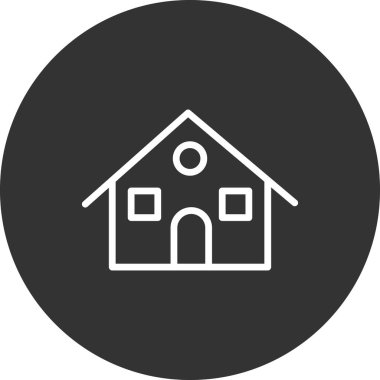 Home icon, modern vector illustration design