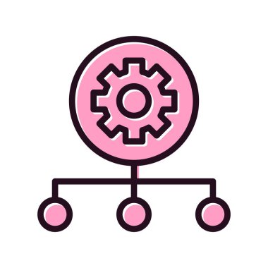 Ayarlama. Web simgesi basit illüstrasyon