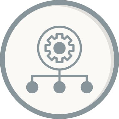 Ayarlama. Web simgesi basit illüstrasyon