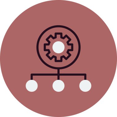 seo modern simgesinin vektör illüstrasyonu