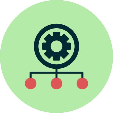 seo modern simgesinin vektör illüstrasyonu