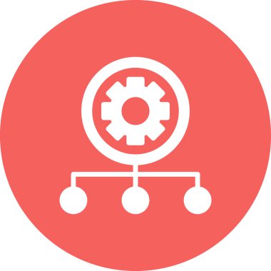 seo modern simgesinin vektör illüstrasyonu