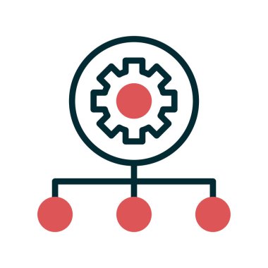 seo modern simgesinin vektör illüstrasyonu