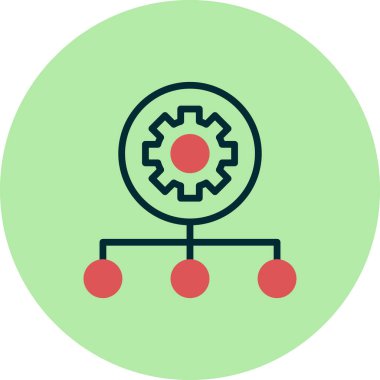 seo modern simgesinin vektör illüstrasyonu