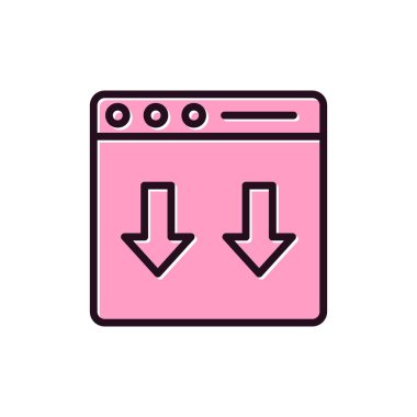 Web satırı simgesi indir