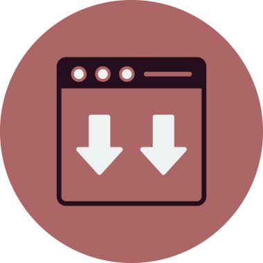 ok simgesi, vektör illüstrasyonu indir