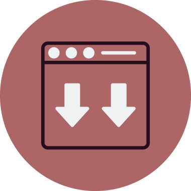 ok simgesi, vektör illüstrasyonu indir