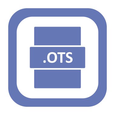 dosya biçimi simgesi, vektör illüstrasyonu