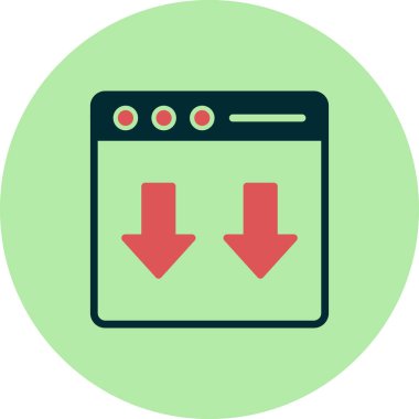 ok simgesi, vektör illüstrasyonu indir