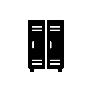 Kostüm simgesi vektör illüstrasyonu