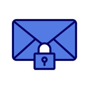 e- posta iletisi ikonu vektör illüstrasyon grafik tasarımı