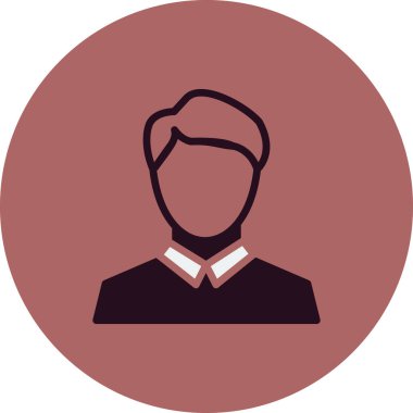 İnsan simgesinin vektör illüstrasyonu