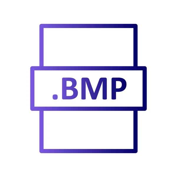Illustration Vectorielle Format Fichier Bmp — Image vectorielle