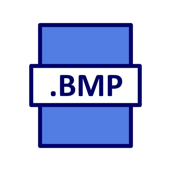 Bmp Formato Arquivo Ilustração Vetorial — Vetor de Stock