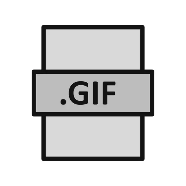 Gif文件格式矢量说明 — 图库矢量图片