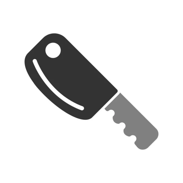 Icono Del Cuchillo Cocina Ilustración Vectorial — Vector de stock