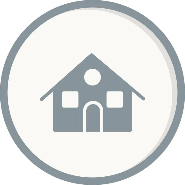 Home Icon Modern Vector Illustration Design —  Vetores de Stock