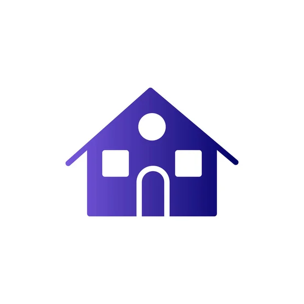 Home Icon Modern Vector Illustration Design — Vector de stock