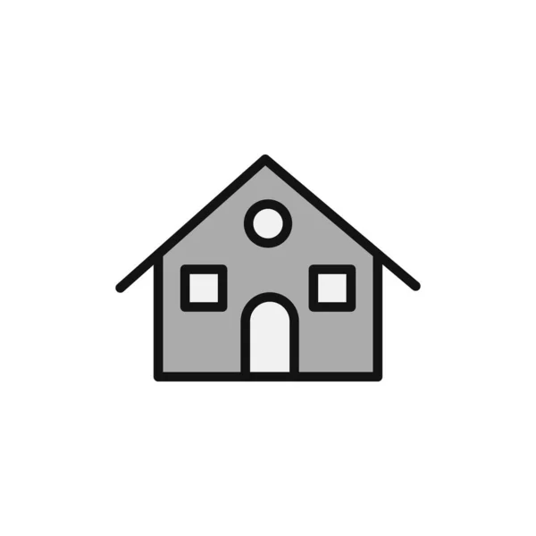 Home Icon Modern Vector Illustration Design — Stockvektor