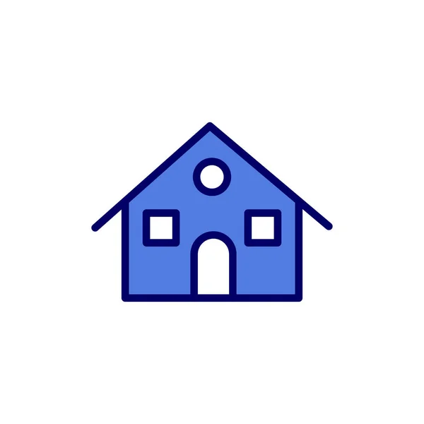 Home Icon Modern Vector Illustration Design - Stok Vektor