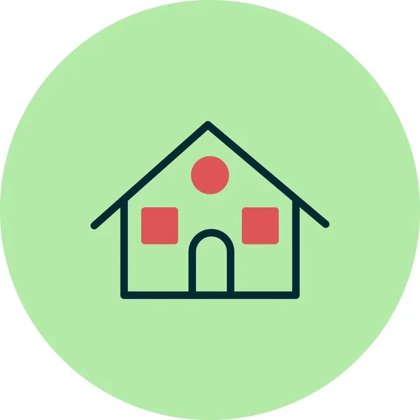 Home Icon Modern Vector Illustration Design — Stockvektor