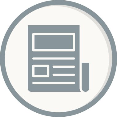 dosya biçimi simgesi, vektör illüstrasyonu