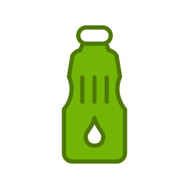 şişe simgesi vektör illüstrasyonu