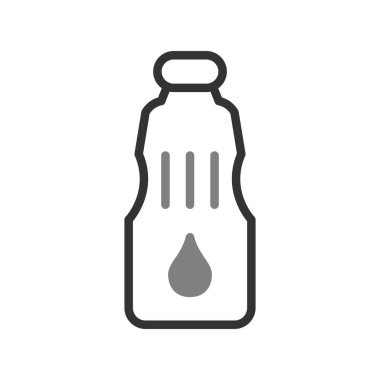 şişe simgesi vektör illüstrasyonu