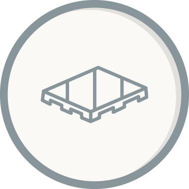 Modern b 'nin vektör illüstrasyonu eksik simgesi