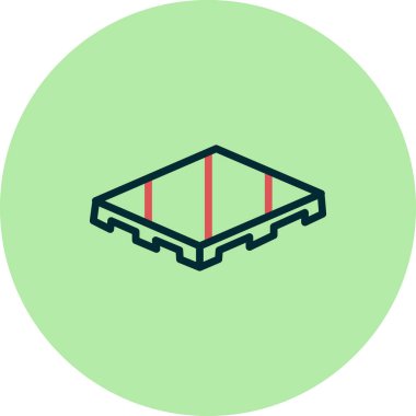 Modern b 'nin vektör illüstrasyonu eksik simgesi