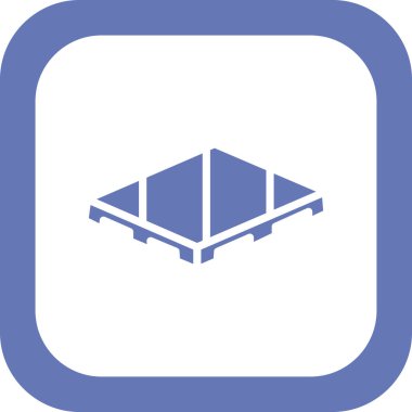 Modern b 'nin vektör illüstrasyonu eksik simgesi