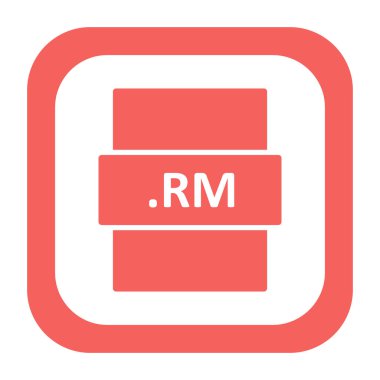 dosya biçimi simgesi, vektör illüstrasyonu