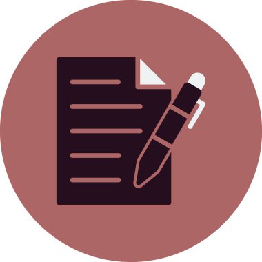 Kişisel ve ticari kullanım için vektör dosya simgesi.