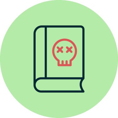 kitap simgesi vektör illüstrasyonu