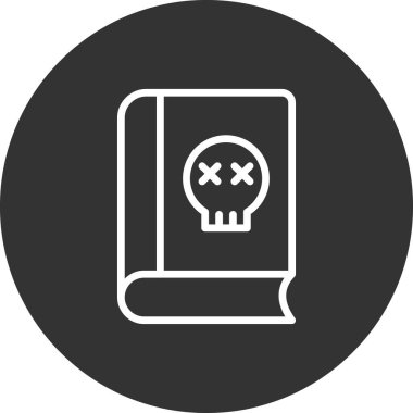 Kitap. Web simgesi basit illüstrasyon