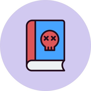 kitap simgesi vektör illüstrasyonu