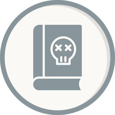 Kitap. Web simgesi basit illüstrasyon