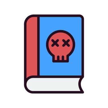 kitap simgesi vektör illüstrasyonu